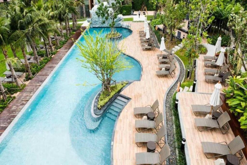 Sea View -High Floor 2 Bed Room Excellent Location Pattaya Bagian luar foto