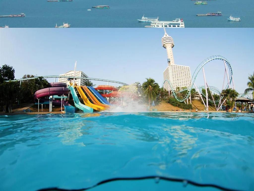 Sea View -High Floor 2 Bed Room Excellent Location Pattaya Bagian luar foto